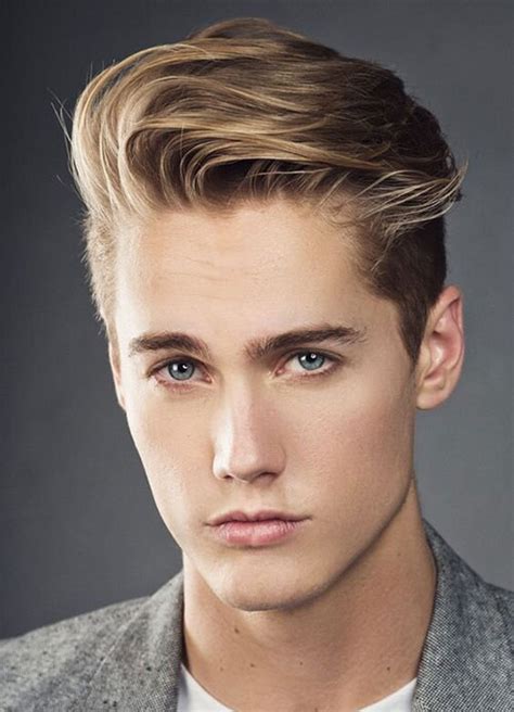 hairstyles for blonde guys|different types of blonde men.